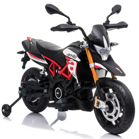 Mota Elétrica Aprilia Dorsoduro 900 12v Preta / Vermelha