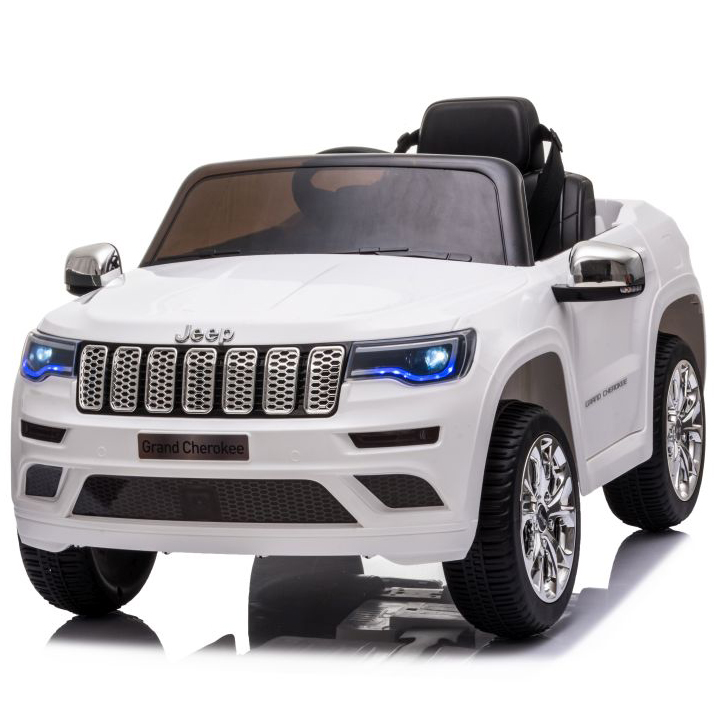 Carro Elétrico Jeep Grand Cherokee 4X2 Bateria 12v c/ Comando Branco