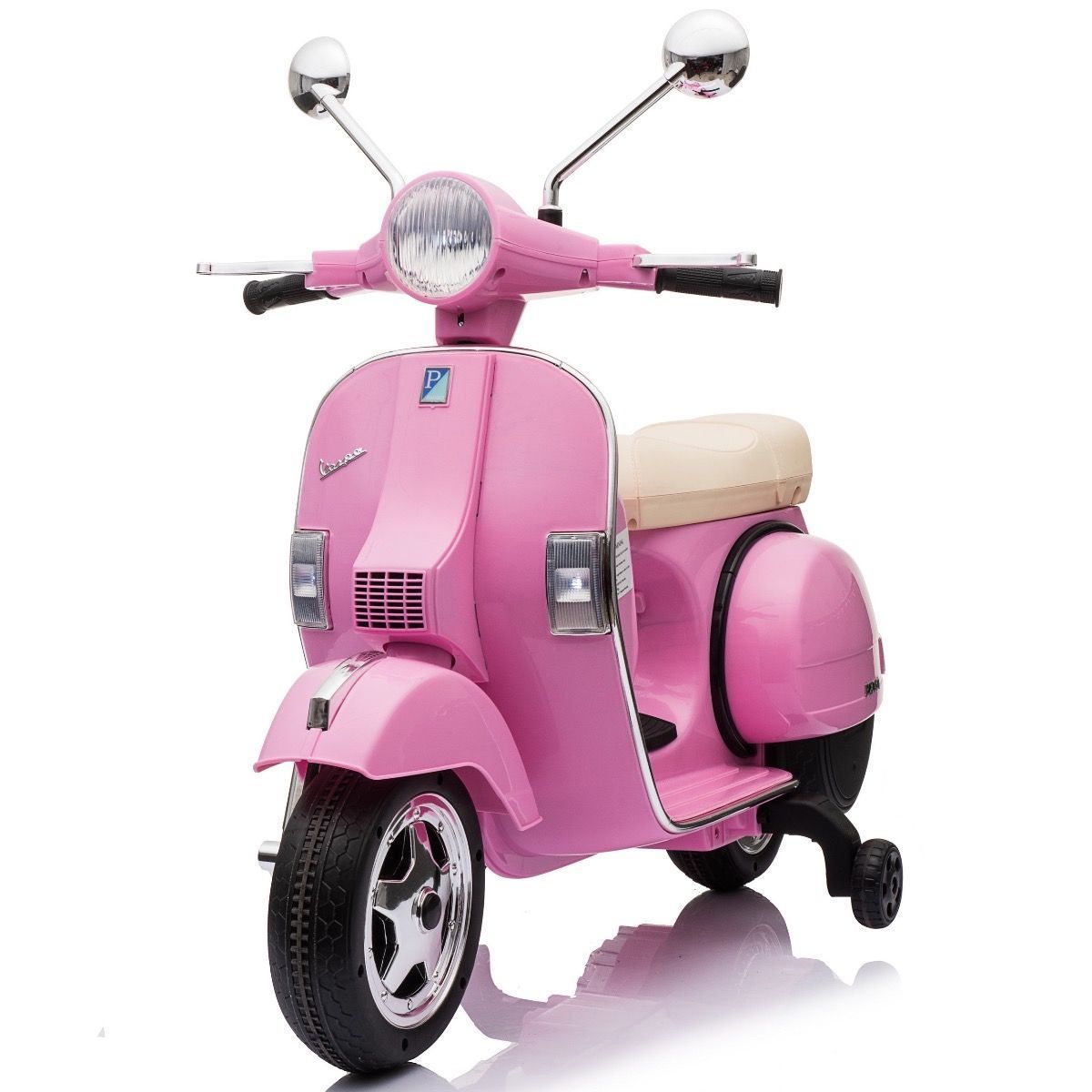 Scooter Elétrica Vespa Piaggio PX150 12v Rosa