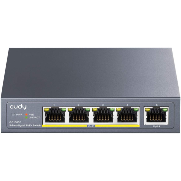 Comprar Switch Cudy GS1005P 5 Portas PoE Gigabit + 1 SFP Slot - em Onbit
