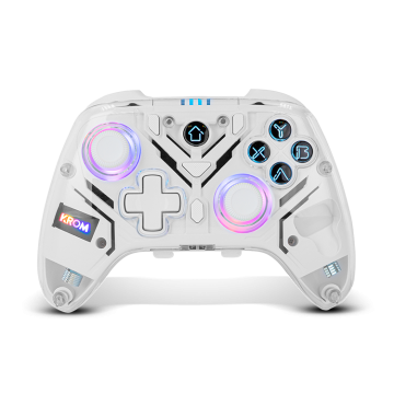 Comprar Gamepad Krom Krystal RGB Advanced Wireless - em Onbit