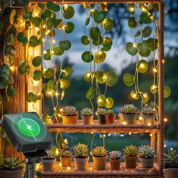 Comprar Plantas Solares Simuladas - Folha de Hera 2x10 Metros LED 2700K - em Onbit