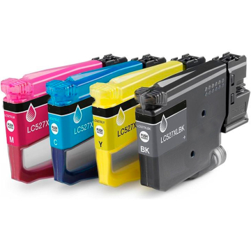 Comprar Conjunto 4 Tinteiros Compatíveis Brother LC527 XL - em Onbit